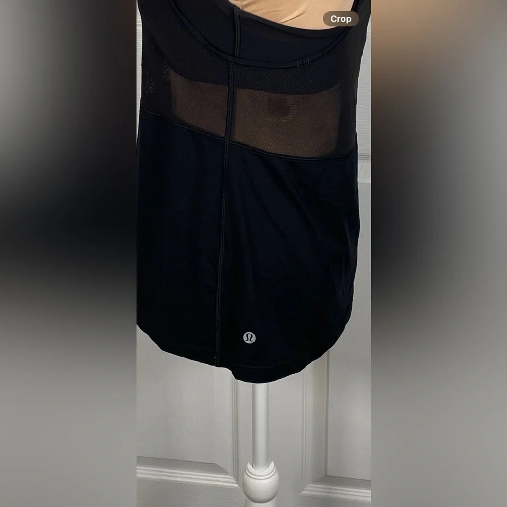 Lululemon Fast As Light 2-In-1 Tank Black Size 6